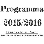 Amicorum - Programma 2015/2016
