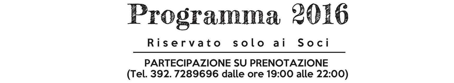 Programma Amicorum 2016